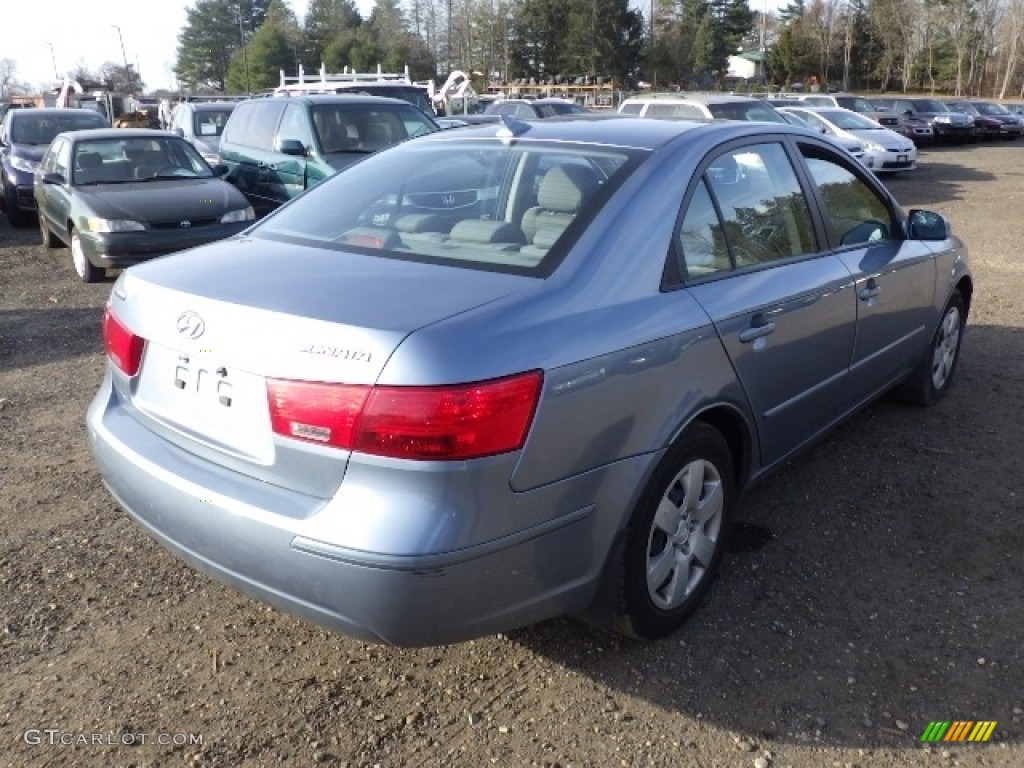 2009 Sonata GLS - Medium Silver Blue / Gray photo #6