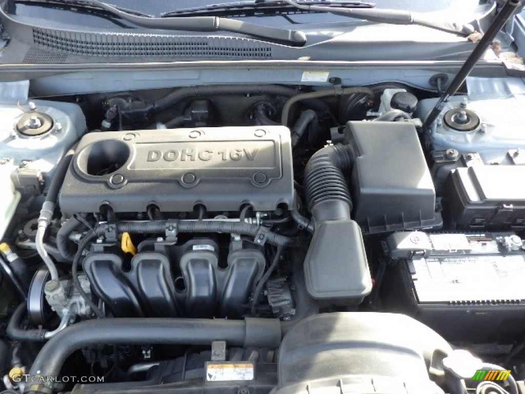 2009 Sonata GLS - Medium Silver Blue / Gray photo #12