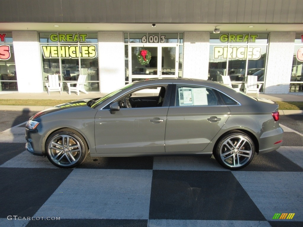 2019 A3 2.0 Premium - Monsoon Gray Metallic / Black photo #1