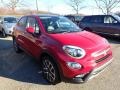 2017 Rosso Passione (Red) Fiat 500X Trekking AWD  photo #2