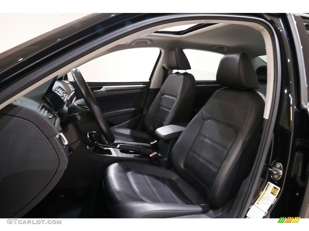 Titan Black Interior 2016 Volkswagen Passat SE Sedan Photo #143438201