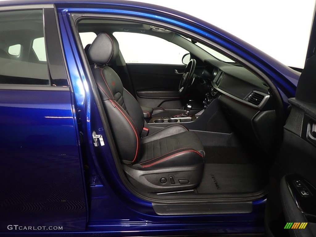 2019 Optima SX - Horizon Blue / Black photo #42