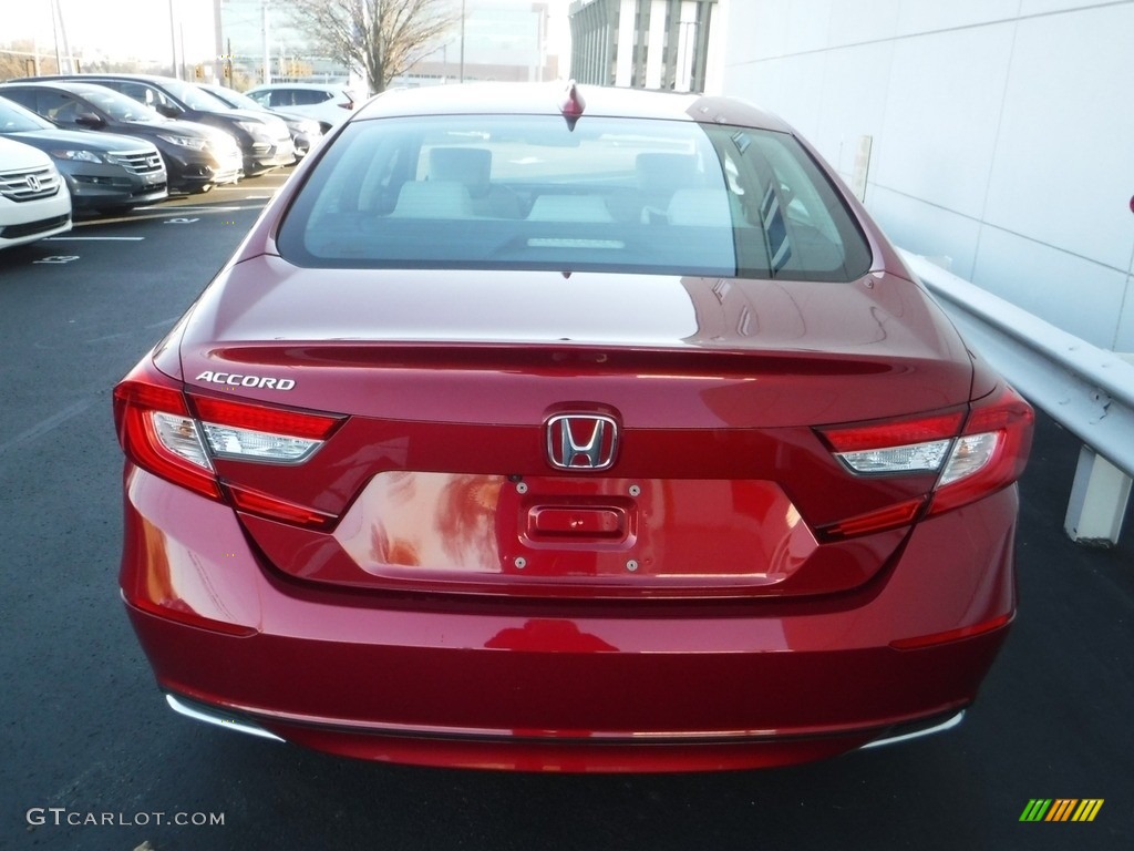 2018 Accord LX Sedan - Radiant Red Metallic / Ivory photo #6