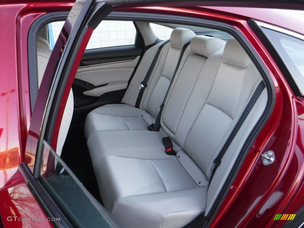 2018 Accord LX Sedan - Radiant Red Metallic / Ivory photo #23