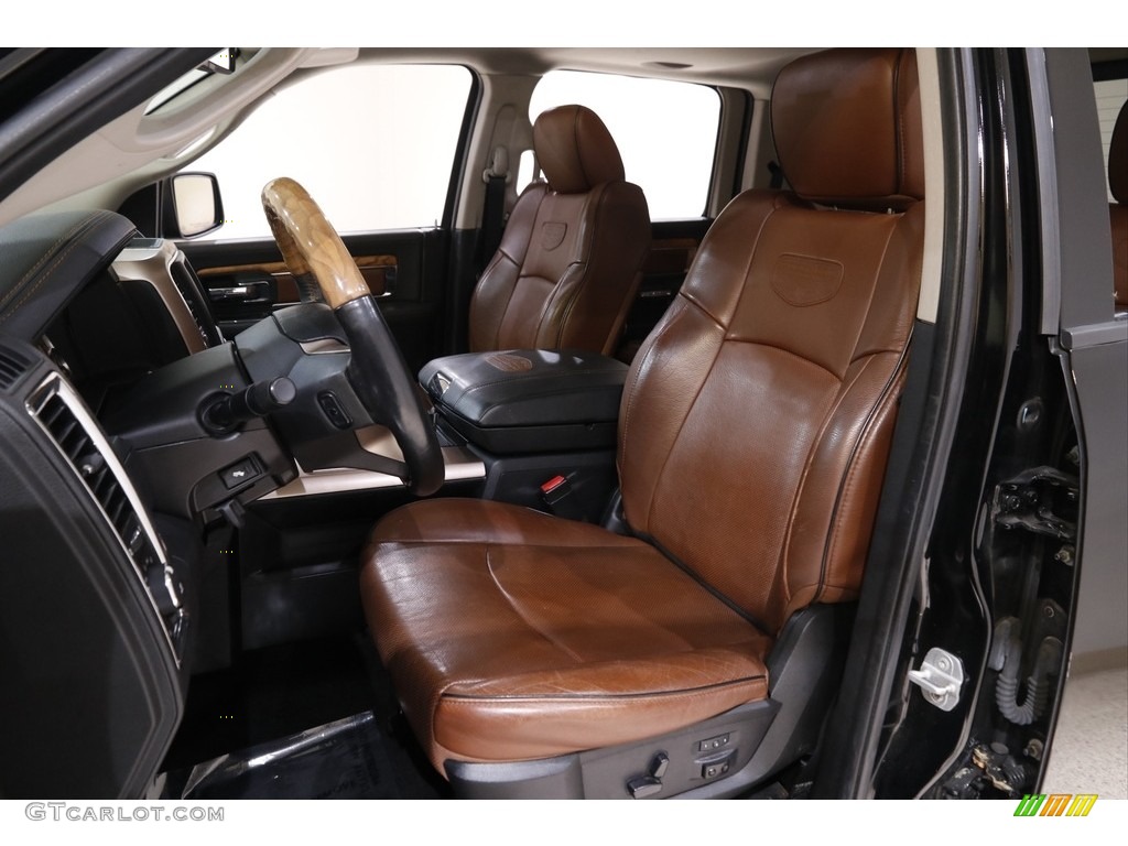 2013 Ram 1500 Laramie Longhorn Crew Cab 4x4 Front Seat Photo #143441037