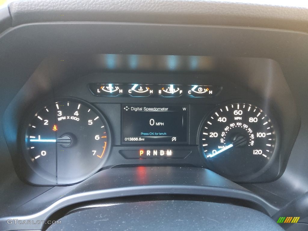 2018 Ford F150 XLT Regular Cab Gauges Photo #143441450