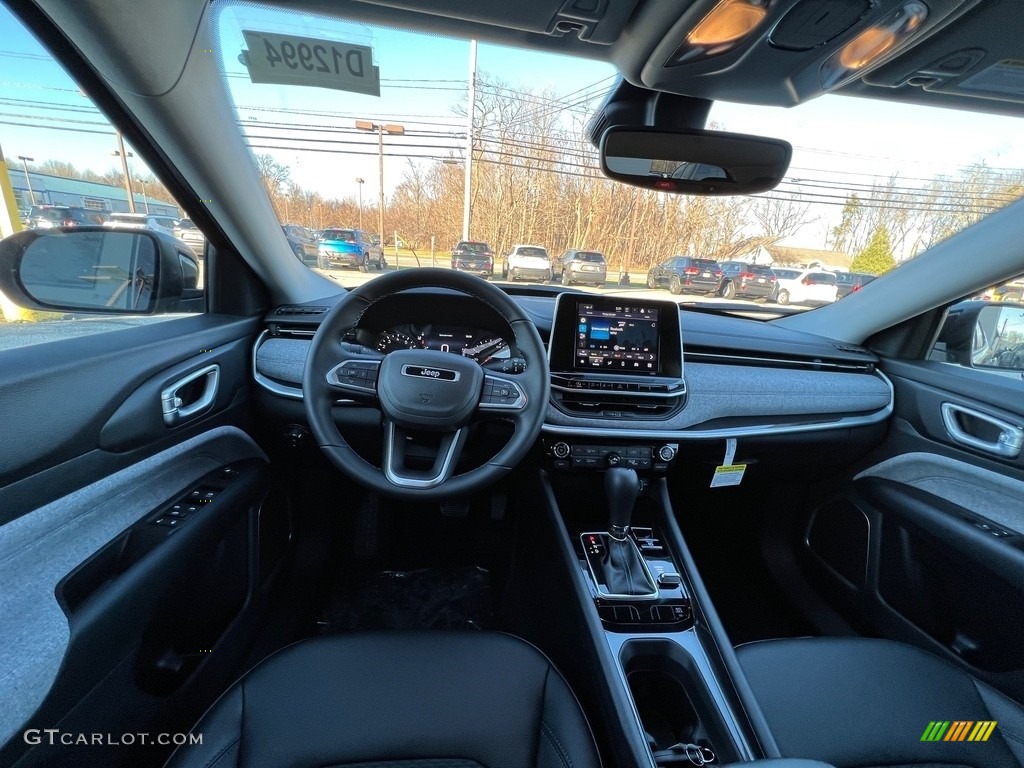 2022 Jeep Compass Latitude 4x4 Black Dashboard Photo #143441556