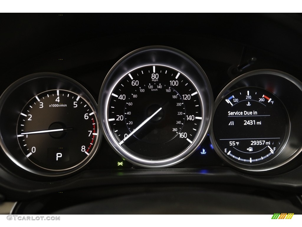 2020 CX-5 Touring AWD - Eternal Blue Mica / Black photo #8