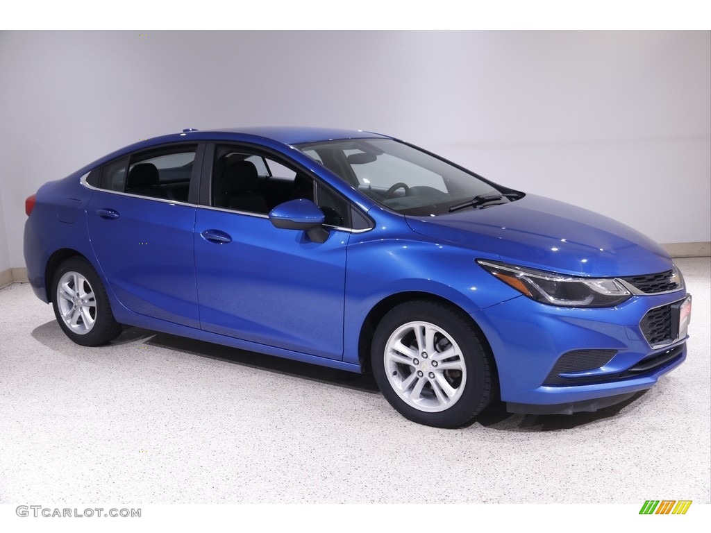 2016 Cruze LT Sedan - Kinetic Blue Metallic / Jet Black photo #1