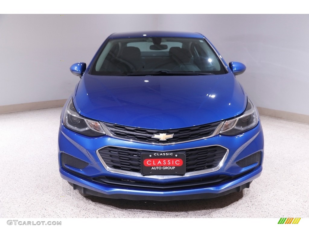 2016 Cruze LT Sedan - Kinetic Blue Metallic / Jet Black photo #2