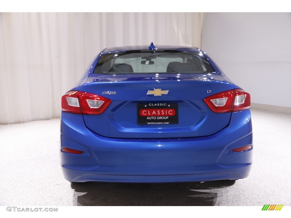 2016 Cruze LT Sedan - Kinetic Blue Metallic / Jet Black photo #17