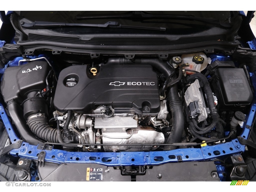 2016 Cruze LT Sedan - Kinetic Blue Metallic / Jet Black photo #18