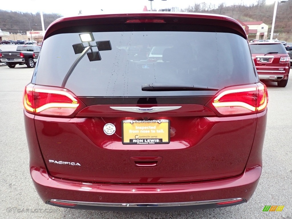 2020 Pacifica Touring - Velvet Red Pearl / Cognac/Alloy photo #4