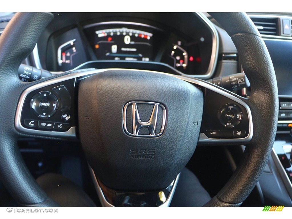 2022 Honda CR-V EX Black Steering Wheel Photo #143443569