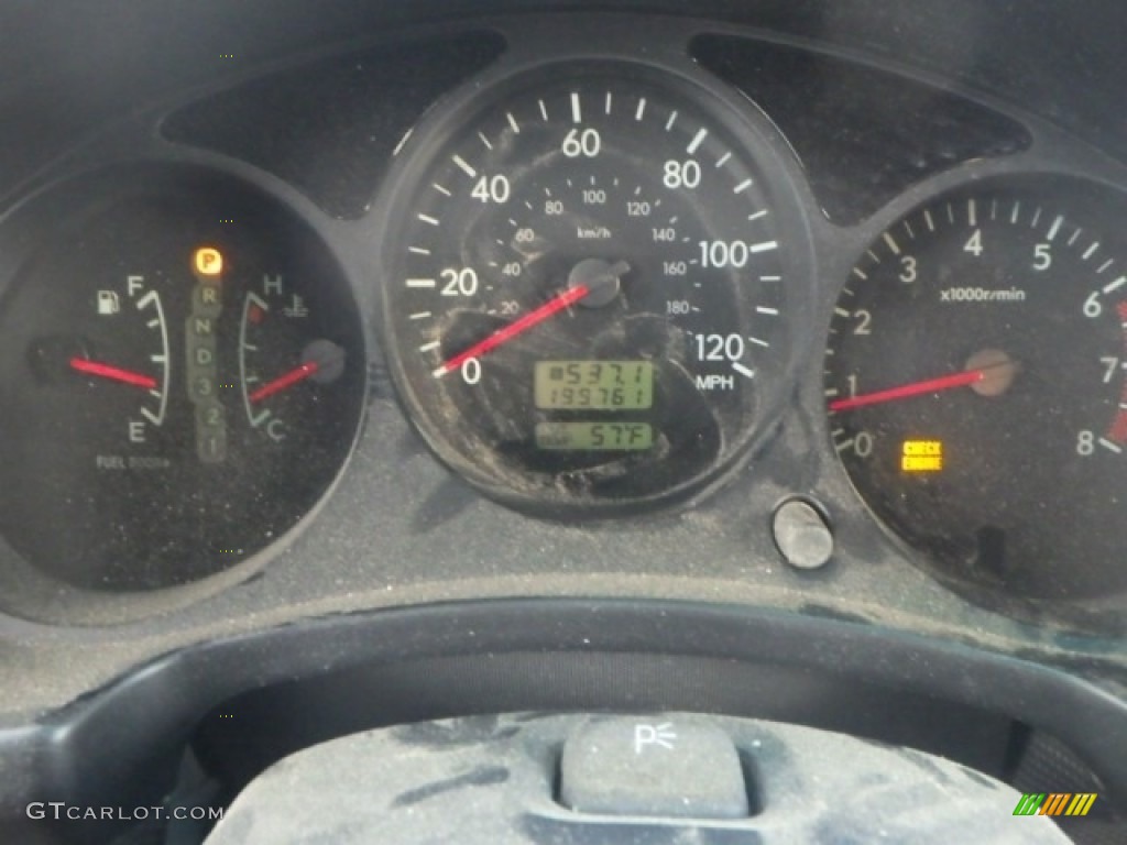 2004 Forester 2.5 XS - Java Black Pearl / Gray photo #11