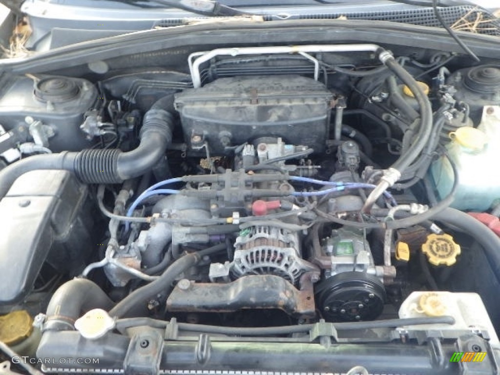 2004 Forester 2.5 XS - Java Black Pearl / Gray photo #12