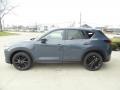 2021 Polymetal Gray Mazda CX-5 Carbon Edition AWD  photo #6