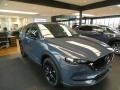 2021 Polymetal Gray Mazda CX-5 Carbon Edition AWD  photo #1