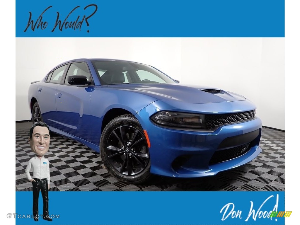 2020 Charger GT AWD - Frostbite / Black photo #1