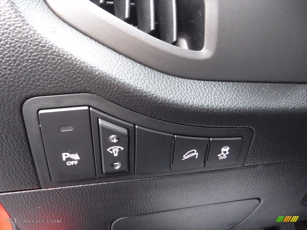 2012 Sportage EX - Signal Red / Black photo #14