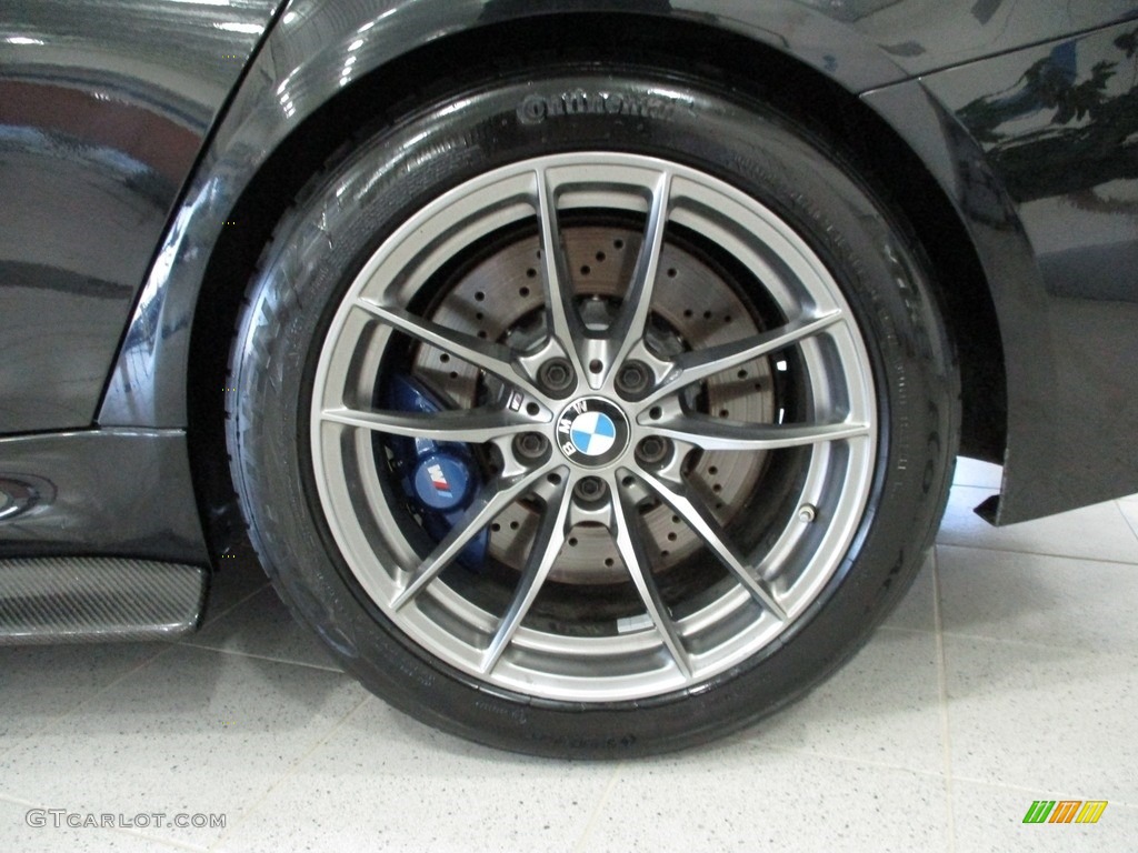 2018 M3 Sedan - Black Sapphire Metallic / Sakhir Orange/Black photo #11