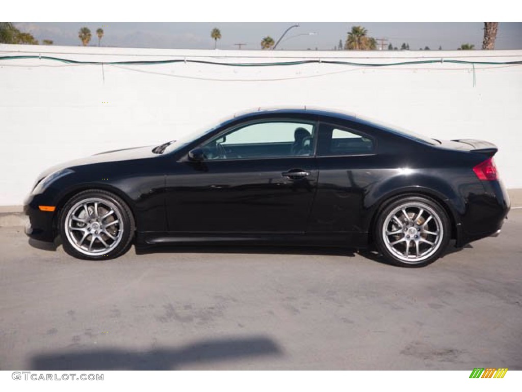 2006 G 35 Coupe - Black Obsidian / Graphite photo #10