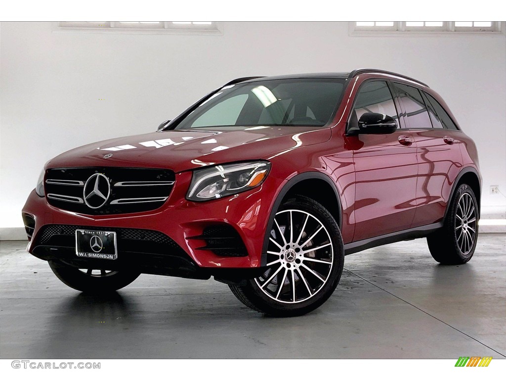 designo Cardinal Red Metallic 2018 Mercedes-Benz GLC 300 Exterior Photo #143448393