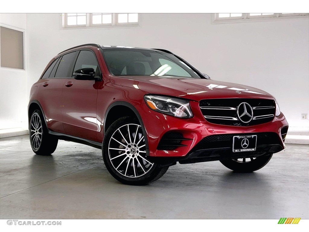 designo Cardinal Red Metallic 2018 Mercedes-Benz GLC 300 Exterior Photo #143448987