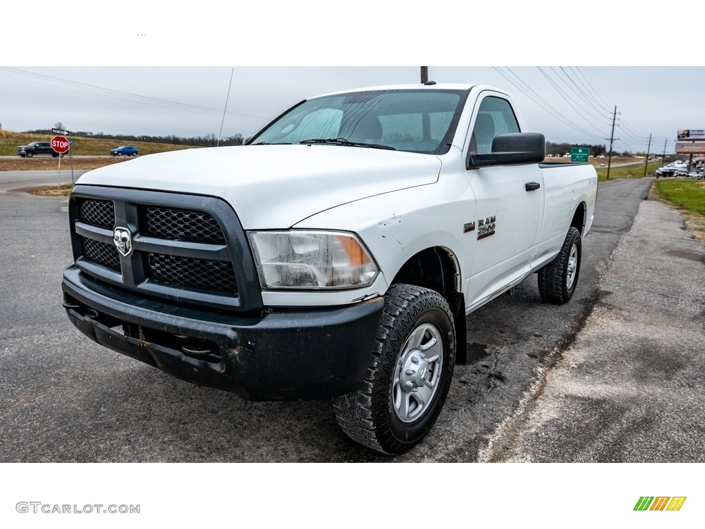 Bright White 2015 Ram 2500 Tradesman Regular Cab 4x4 Exterior Photo #143449296