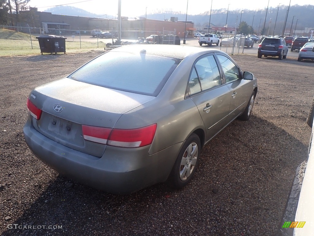 2008 Sonata GLS - Natural Khaki Green / Beige photo #11