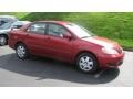 2007 Impulse Red Pearl Toyota Corolla LE  photo #3