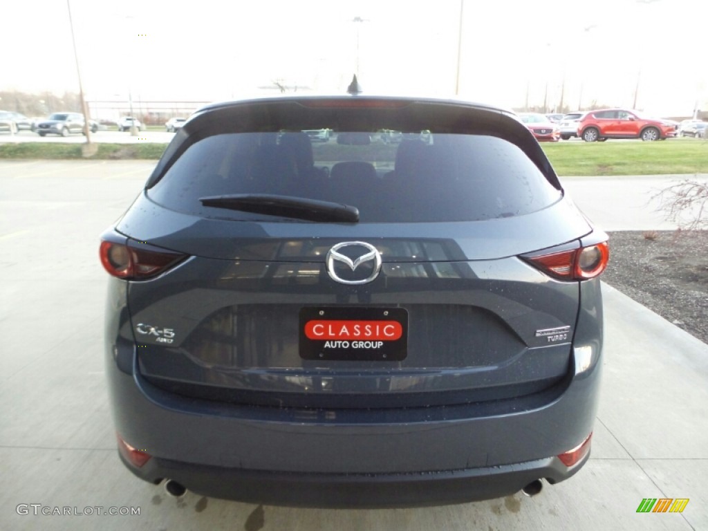 2021 CX-5 Carbon Edition Turbo AWD - Polymetal Gray / Black photo #5