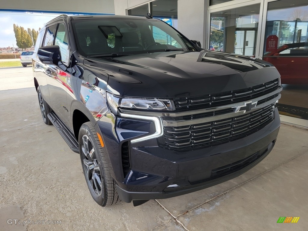 2021 Tahoe RST 4WD - Midnight Blue Metallic / Jet Black/Victory Red photo #2