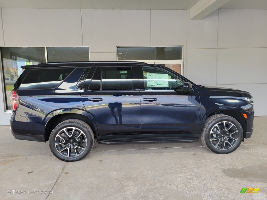 2021 Tahoe RST 4WD - Midnight Blue Metallic / Jet Black/Victory Red photo #3