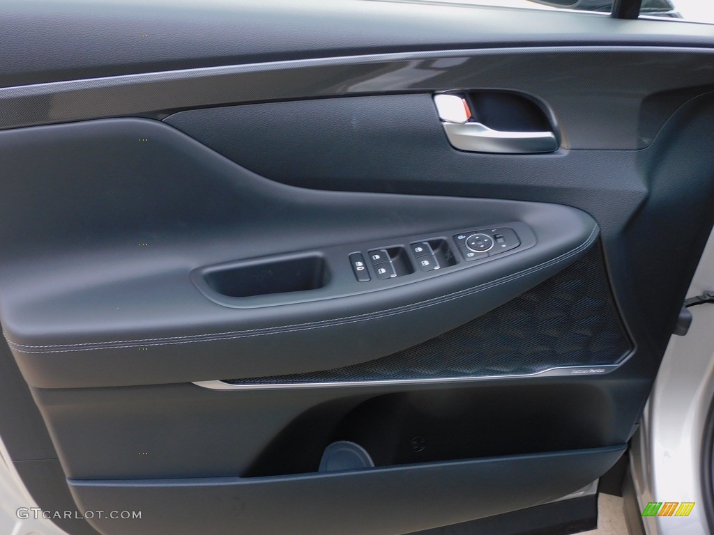 2022 Hyundai Santa Fe Hybrid SEL Premium AWD Black Door Panel Photo #143451627