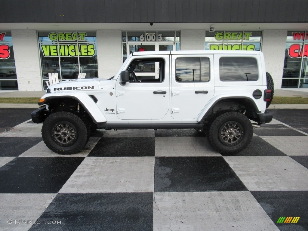 2021 Wrangler Unlimited Rubicon 392 - Bright White / Black photo #1