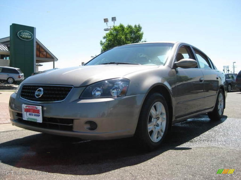 2006 Altima 2.5 S Special Edition - Polished Pewter Metallic / Blond photo #1