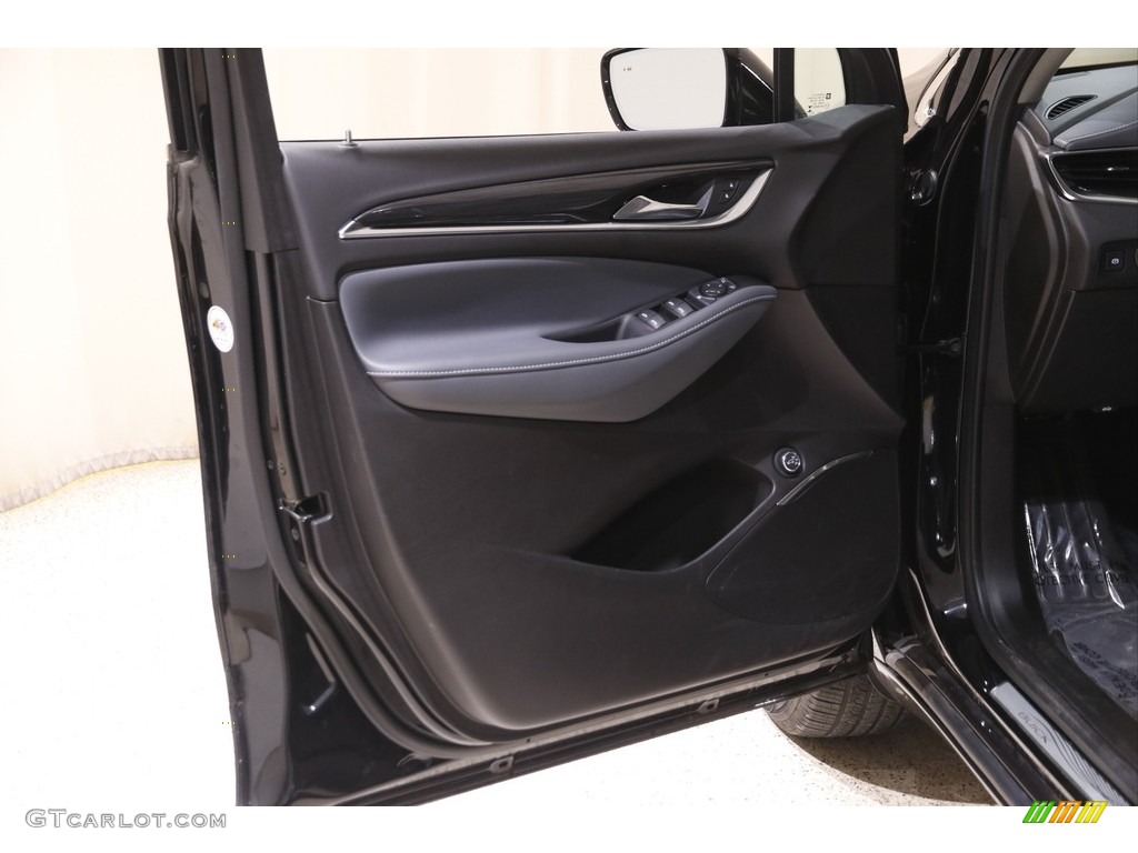 2020 Buick Enclave Essence AWD Dark Galvinized/Ebony Door Panel Photo #143452758