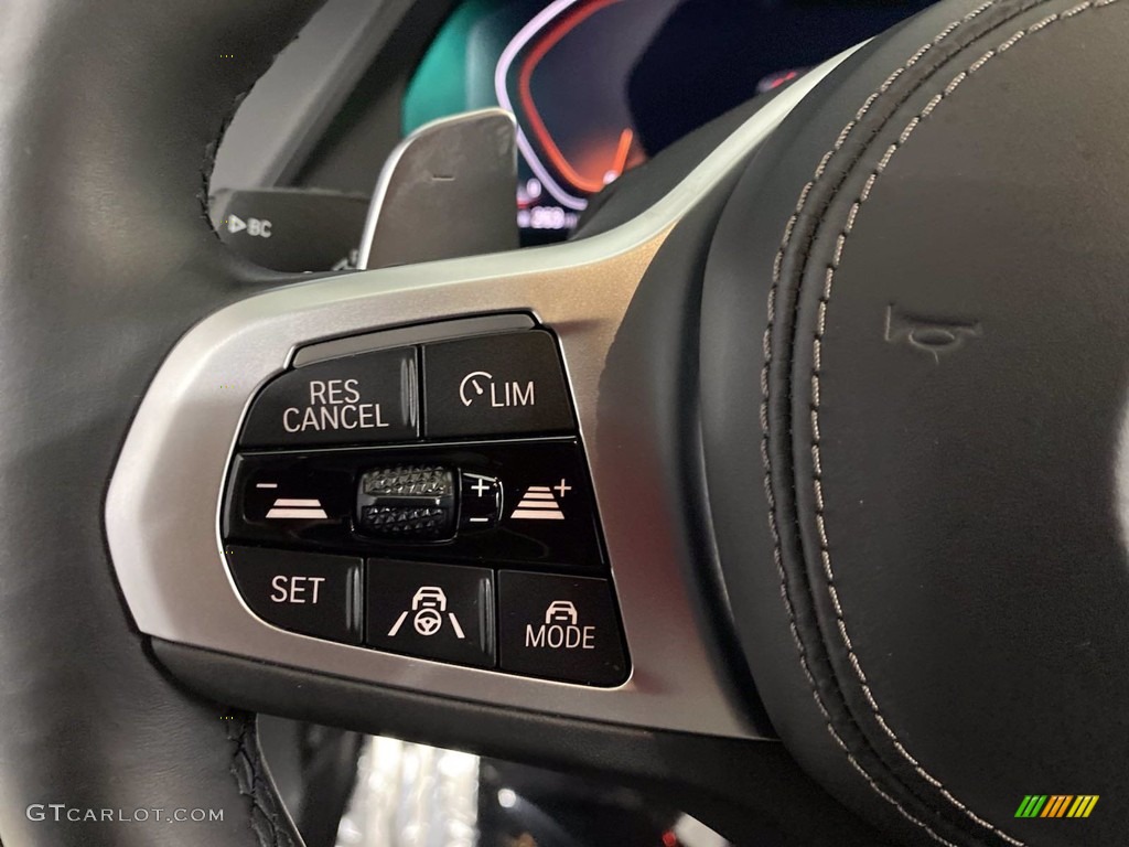 2019 BMW X5 xDrive50i Cognac Steering Wheel Photo #143452830