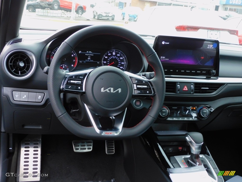 2022 Kia Forte GT Black Dashboard Photo #143453157