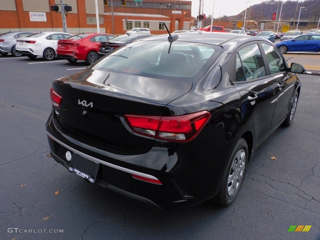 2022 Rio LX - Aurora Black / Black photo #2