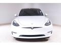 Pearl White Multi-Coat - Model Y Long Range AWD Photo No. 2