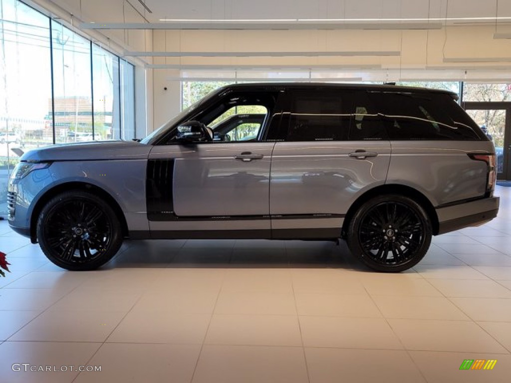 Byron Blue Metallic 2022 Land Rover Range Rover HSE Westminster Exterior Photo #143453472
