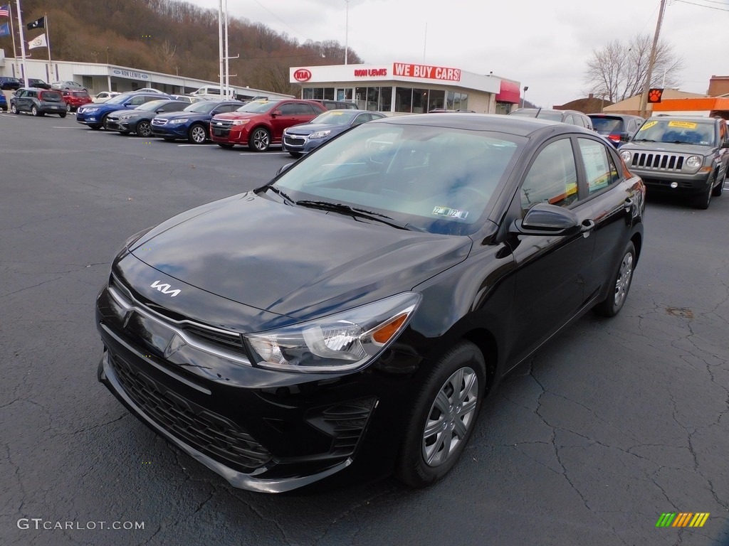 2022 Rio LX - Aurora Black / Black photo #7