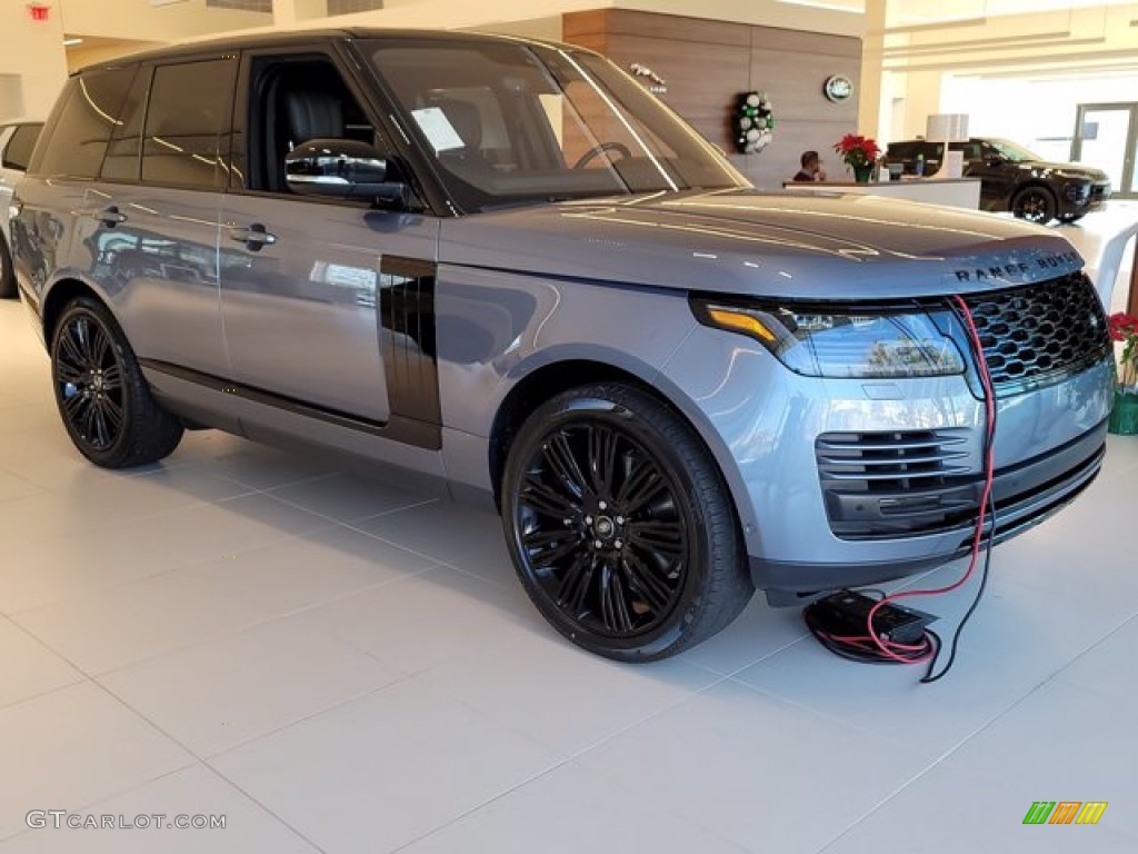 2022 Range Rover HSE Westminster - Byron Blue Metallic / Ebony/Ebony photo #12