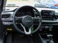 Black 2022 Kia Rio LX Steering Wheel
