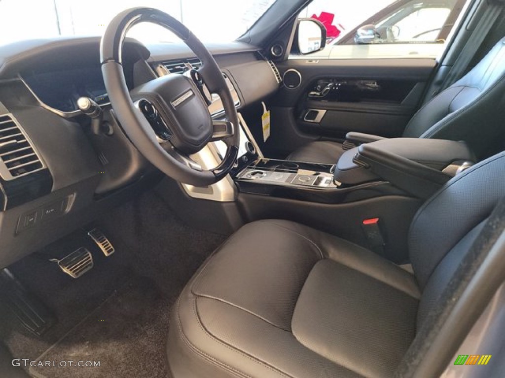 Ebony/Ebony Interior 2022 Land Rover Range Rover HSE Westminster Photo #143453670