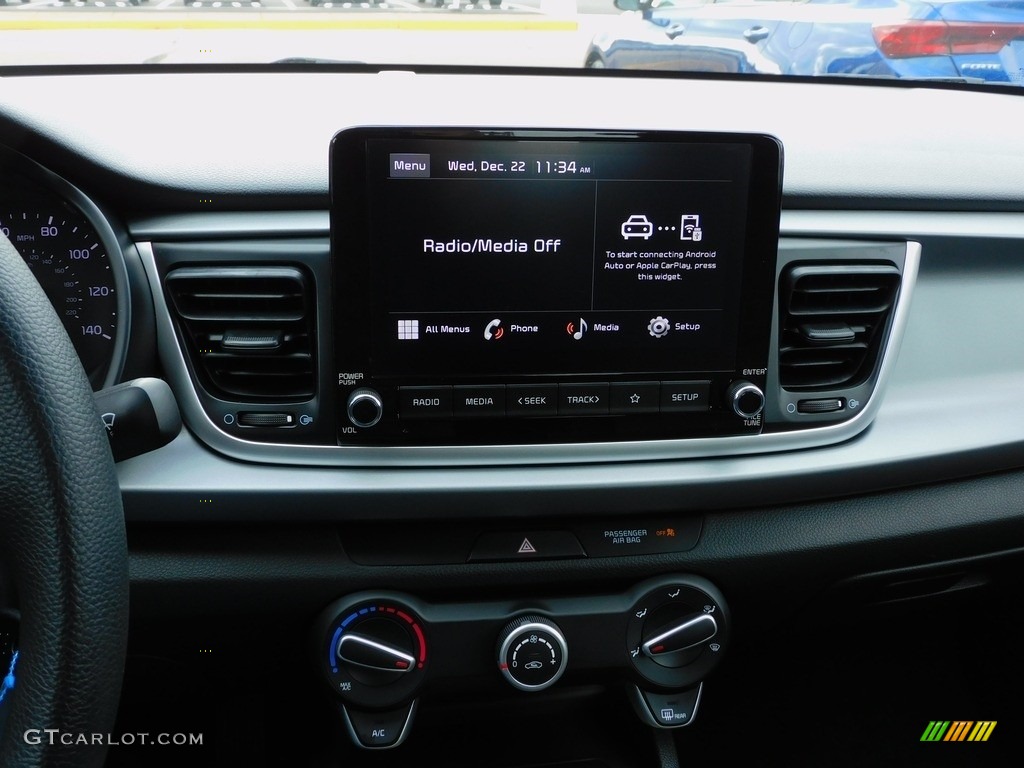 2022 Kia Rio LX Controls Photo #143453676
