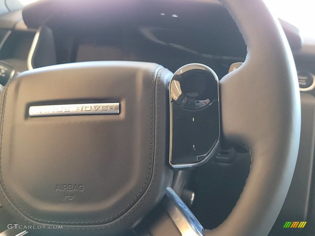 2022 Land Rover Range Rover HSE Westminster Ebony/Ebony Steering Wheel Photo #143453739