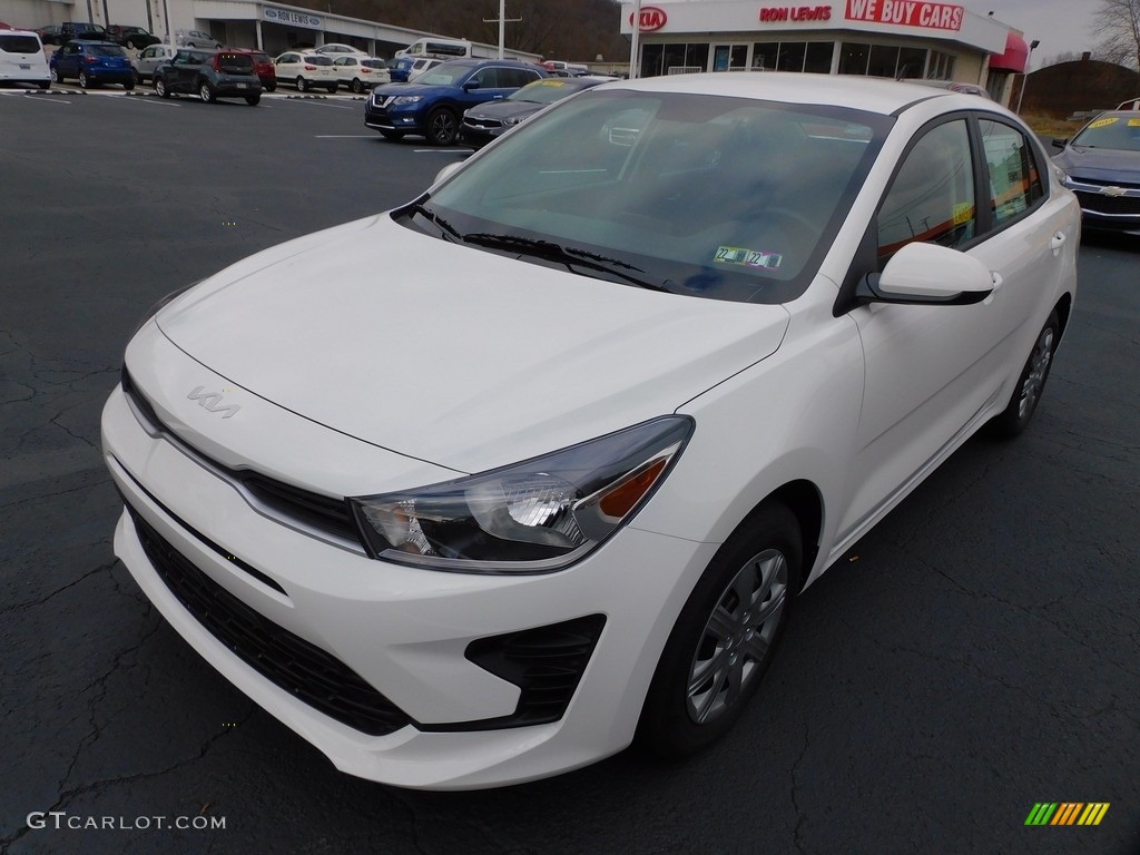 Clear White 2022 Kia Rio LX Exterior Photo #143453964
